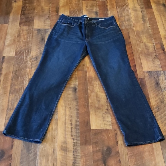 riders by lee mid rise straight leg jeans